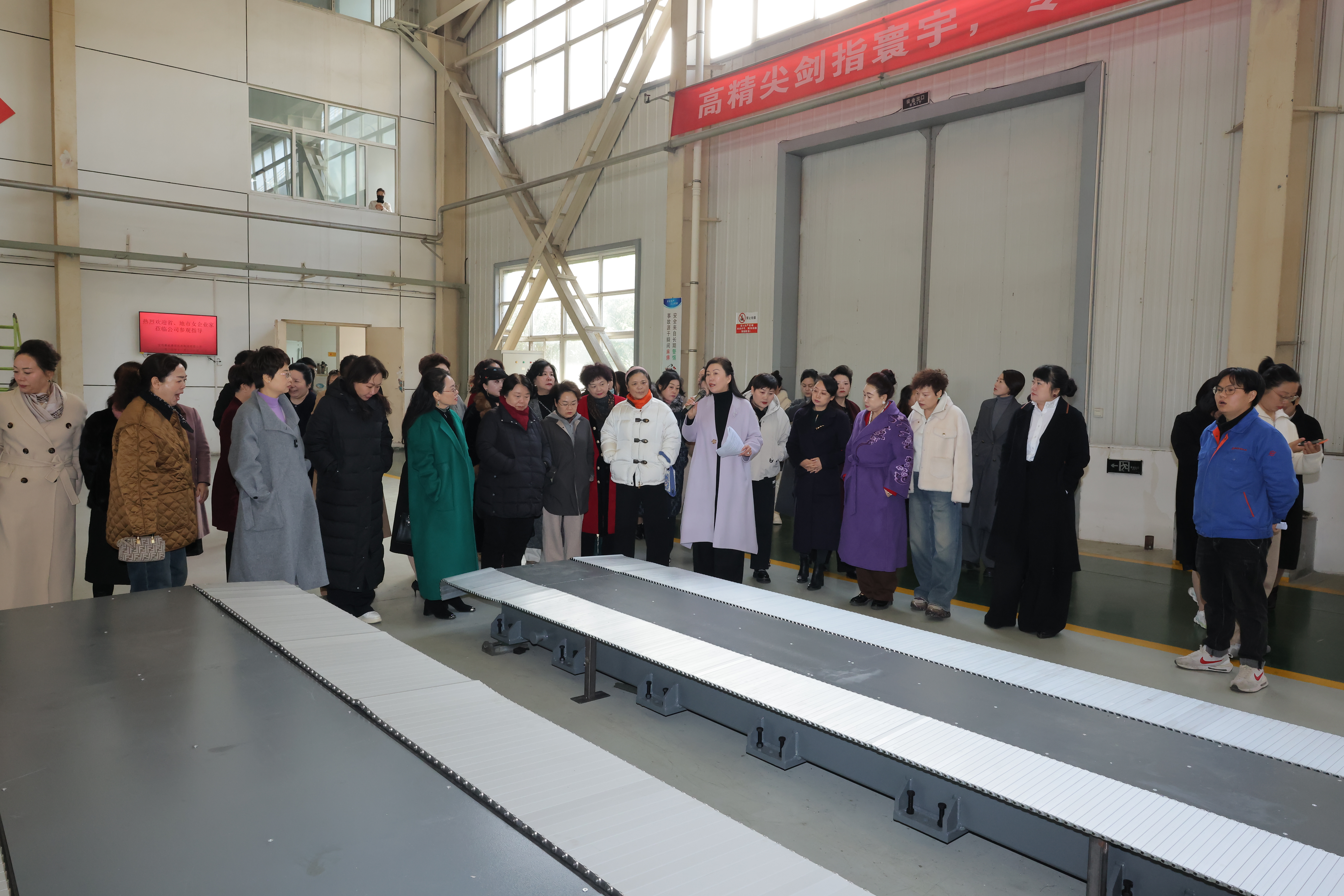 陕西省、地市女企业家莅临参观指导(图1)